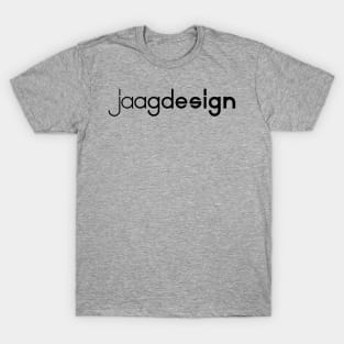 jaagdesign logo (black) T-Shirt